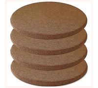 Memory Foam Chair Pads Set - Non-Slip Seat Cushions for Dining and Office Use