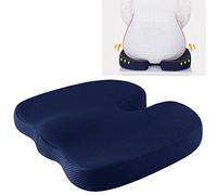 Memory Foam Coccyx Orthopedic Seat Cushion - U Shape Chair Pad for Sciatic & Hip Pain Relief - Removable Cover - Mesh Cloth - Slow Rebound Technology
