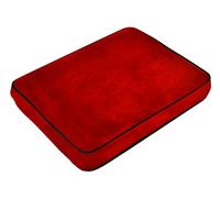 Memory Foam Contour Support Cushion Pillow. For Home, Travel or Camping Use. Compact Size for Travel. Retains Shape. Removable Washable Cover. Luxurious Velour Cover. Chair/Seat Pad. Comfort Pillow