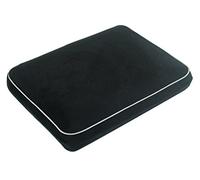Memory Foam Contour Support Cushion Pillow. For Home, Travel or Camping Use. Compact Size for Travel. Retains Shape. Removable Washable Cover. Luxurious Velour Cover. Chair/Seat Pad. Comfort Pillow