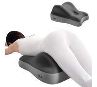 Memory Foam Cushion for Hip Elevation,Couples Wedge Pillow for Back Support, Lumbar & Neck Relief - Butt Cushion for Sleeping, Home Use, Body Support (Grey)