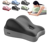 Memory Foam Cushion for Hip Elevation - Couples Wedge Pillow with Lumbar & Neck Relief, Ideal for Couples, Home Use, Bed/Sofa Support (Gray)