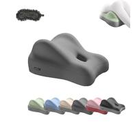 Memory Foam Cushion for Hip Elevation, The Pillow-Perfectly Designed for Couples, Couple Pillows for Intimacy Deep Position Support, 27° Angle Perfect Position Couple Pillow (Light gray)