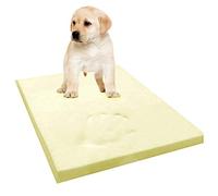 Memory Foam Dog Bed 100% Visco Elastic Cool Gel Mattress Off-Cut Anti-Microbial Cushions Certified Foam Supportive, Pressure Relief Temperature Sensitive & Pain Relief (36x24x3" (90x60x7.5cm))