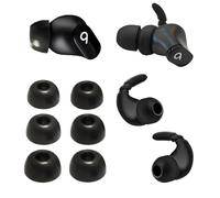 Memory Foam Ear Tips & Ear Hooks for Beats Earbuds - Replacement Tips