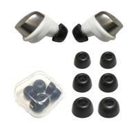Memory Foam Ear Tips for Sennheiser Momentum True Wireless 4 & 3, Replacement Tips for Momentum TW4 & TW3 (S/M/L) - Soft Comfort, Noise Isolation, Secure Fit