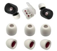 Memory Foam Earbuds Tips for Sony WF-1000XM5 Replacement Foam Ear Tips for WF-1000XM5 WF-1000XM4 Case, 3 Pairs Extra Small Earbuds Tips Gray
