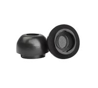 Memory Foam Eartips for Sam-sung Galaxy Buds4/Buds4 Pro, Earplugs Comfortable Soft Elastic Replacement with Mesh-Covered for Galaxy Buds4/Buds4 Pro (Black M)