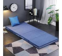 Memory Foam Folding Mattress - 5cm Thick, Portable Bed for Travel, Camping, Guest Use - Foldable Design for Easy Storage