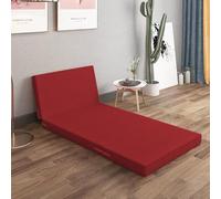 Memory Foam Folding Mattress for Travel & Camping, Portable Floor Bed with Removable Washable Cover, Ideal for Guests and Spare Room Use