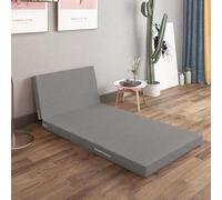Memory Foam Folding Mattress for Travel & Camping, Portable Floor Bed with Removable Washable Cover, Ideal for Guests and Spare Room Use