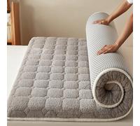 Memory Foam Futon MattressPortable Foldable Floor Mattress for Camping Dorms Guest SleepoverComfort & Support Ideal for Travel & Small Spaces