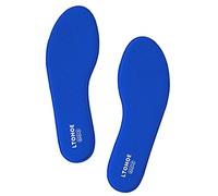 Memory Foam Insoles for Men and Women, Cushioned Inner Soles for Running, Trainers, Work Boots and Walking Shoes, Shock Absorbing Foot Pain Relief Comfort 8mm Blue 7.5 UK