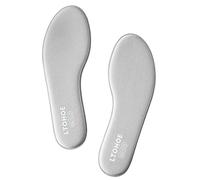 Memory Foam Insoles for Men and Women, Cushioned Shoe Insoles for Running Shoes, Trainers, Work Boots and Walking Shoes, Shock Absorbing Foot Pain Relief Comfort Inner Soles 8mm Women Grey 7 UK