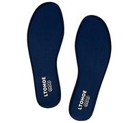 Memory Foam Insoles for Women, Cushioned Shoe Insoles for Running Shoes, Trainers, Work Boots and Walking Shoes, Shock Absorbing Foot Pain Relief Comfort Inner Soles Navy 8 UK