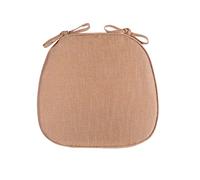 Memory Foam Kitchen Chair Cushions Set of 4 Leather Dining Chair Pads with Ties Comfortable Seat Cushions for Enhanced Support Upgrade for Kitchen Dining Chairs