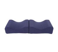 Memory Foam Knee Pillow Soft Ergonomic Elevation Cushion Curved Between Leg Pillow for Side Sleepers
