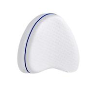 Memory Foam Leg Ergonomic Side Knee Pillow for Sleeping On Side Knee Support Cushion Side Sleeper Bed Wedge Orthopaedic Leg Pillow with Removable Washable Cover