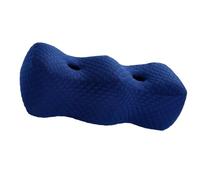 Memory Foam Leg Pillow, Hill Shaped Elevation Cushion, 20x12 Inches Ankle Support with Contoured Design, Sleeping Pillow with Soft Breathable Cover, Leg Rest Pillows, Comfort Accessory for Foot Relief