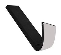 Memory Foam Linen Bench ion for 2/3 SeaterNonSlip Machine Washable Cover for Dining Piano Shoe BenchBlack 150x45cmComfort & Style