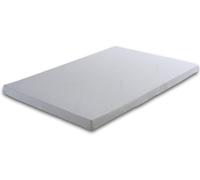 Memory Foam Mattress Topper 5000, 2 inch with Cover Mattress Guru White Single