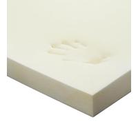 Memory Foam Mattress Topper for 3ft Single Bed Without Cover, 2 inch/5cm Thick, Ideal For Back Pain Support (90cm X 190cm X 5cm)