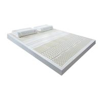 Memory Foam Mattress Topper - Organic 4in with 100% Natural Latex - Breathable, Comfortable & Durable - 180x200cm (71x79in)
