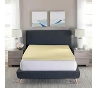 Memory Foam Mattress Toppers Premium Quality Orthopaedic Standard UK In 1"& 2" Thicknesses Available Soft & Comfortable Memory Foam Durable Topper (Double, 1")