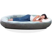 Memory Foam Pet Bed for Comfort & Support - Machine Washable & Non-Slip Bottom, Ideal for Dogs and Adults
