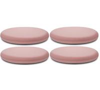 Memory Foam Round Chair Cushion 30cm/40cm/45cm Removable Cover Non-Slip Stool Cushion for Office Kitchen Bistro Chairs - Pink Color