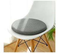 Memory Foam Round Chair Cushions NonSlip Removable & Washable Dining Chair & Bar Stool Pads 45cm Lake BluePerfect for Office & Home Use