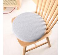 Memory Foam Round Seat Cushs Non-Slip & Removable Covers table Chair Pads for Home & Office Support for Long Hours Sitting