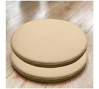 Memory Foam Roundfor Leather Bar StoolsSet of 1/2/4 table Table Pads for Living Room DecorChampagne Color 45 x 45 cm