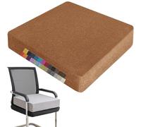 Memory Foam Seat Cush 50x50x10 cm Removable Cover Soft & table Non-Slip Design Ideal for Office Car Sofa Garden - Perfect for Pain Relief