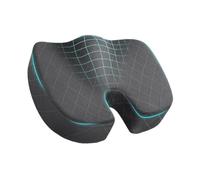 Memory Foam seat Cushion, ergonomically Designed Orthopedic Coccyx Pillow, relieves Coccyx Pain, Hemorrhoids, Prostate, Breathable mesh Cover, Suitable for Office Chairs, Cars, wheelchairs (Grey)