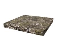 Memory Foam Seat Cushion for Office Chair & Car 4cm Thick Waterproof Seat Pads Zipper Cover Easy-Clean, Durable Comfort Pads for Indoor/Outdoor Use (Bird Camouflage, 56 x 56 cm / 22" x 22")
