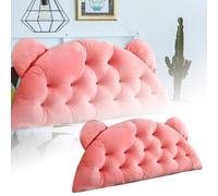 Memory Foam Seat Cushion Panda's Ears Are By Pillows Waist Pillows Back Back Reading Sitting On Sofas Soft And Comfortable Waist (B, 90cm)