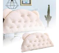 Memory Foam Seat Cushion Panda's Ears Are By Pillows Waist Pillows Back Back Reading Sitting On Sofas Soft And Comfortable Waist (D, 90cm)