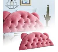 Memory Foam Seat Cushion Panda's Ears Are By Pillows Waist Pillows Back Back Reading Sitting On Sofas Soft And Comfortable Waist (C, 90cm)