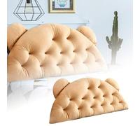 Memory Foam Seat Cushion Panda's Ears Are By Pillows Waist Pillows Back Back Reading Sitting On Sofas Soft And Comfortable Waist (A, 90cm)