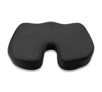 Memory Foam Seat Cushion, U-Shaped Ergonomic Chair Pad for Pressure Relief & Tailbone Support, Non-Slip Coccyx Cushion for Office Chair, Gaming Chair, Car Seat & Desk Use, Breathable Mesh Cover, Black