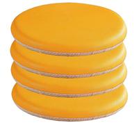 Memory Foam Seat Cushs 4Pack Round PU LeatherPads for Bar Stools Cushed Seat Covers for s 14inch Soft Cushst
