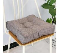 Memory Foam Seat Cushs - Lar Firm Square Pads for Dining Chairs Sofas Armchairs & Outdoor Use - 6pcs Grey 45x45cm Ideal for Elderly & Pregnancy t