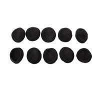 Memory Foam Soft Ear Pads Headset Replacement Cushion 10Pcs/set 50mm Headset Comfortable Earpad Cushion Earmuff Cover Eartip Earpad Soft Sponge Headband Cover Disposable Earphone Nonwoven Earmuff Foam
