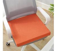 Memory Foam Square Chair Cushs for Kitchen Indoor Sofa Car & Office Comfortable Dining Seat Pads (40 x 40 x 3 cm)