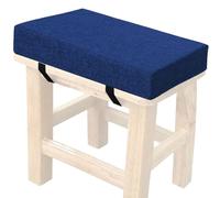 Memory Foam Square Seat Cushion3/5/8cm Thick,35/40/45/50cm Rectangular Stool Cushion,Anti - Slip, Seat Cushion seat Pads Dining Chairs with Removable Cover for Kitchen Bar Chairs(@12,24x34x5cm)