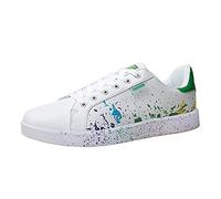 Memory Foam Trainers Gym Trainers WomensFashion Couple Colorful White Shoes Mens Sport Board Shoes Orthopedic Walking Lightweight Non Slip Sport Memory Foam Trainer Green 7.5