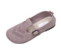 Memory Foam Trainers Women Casual Shoes Women's Spring Summer Mesh Breathable Non Slip Shallow Mouth Thin Leisure Pointed Single Shoes A Footstool Fashion Mesh Gym Trainer Womens Red 5.5