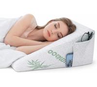 Memory Foam Wedge Pillow for Acid Reflux, GERD, Anti-Snore & Back Support