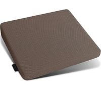 Memory Foam Wedge Seat Cushion Comfort for Cars & Office Chairs - Breathable Design for Tailbone & Lumbar Support, Enhances Posture & Driving Experience 40cm x 34cm x7.5cm (Chocolate Brown)